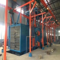 拋丸機廠家定制加工鋼結(jié)構(gòu)拋丸機 DZ-69B系列通過式拋丸機