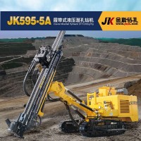 金科JK595-5A履帶式液壓潛孔鉆機輔助半自動換桿