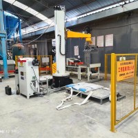 立柱機器人建材行業風電專用灌漿料碼垛